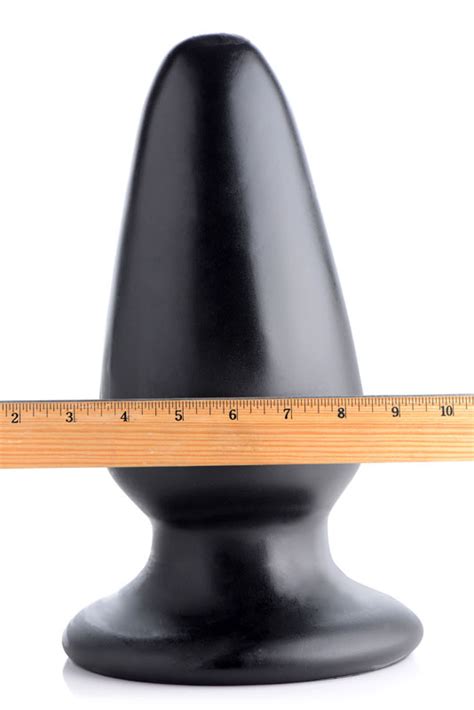 extra long anal plug|Master Series Gigantor XXXL Tapered Butt Plug .